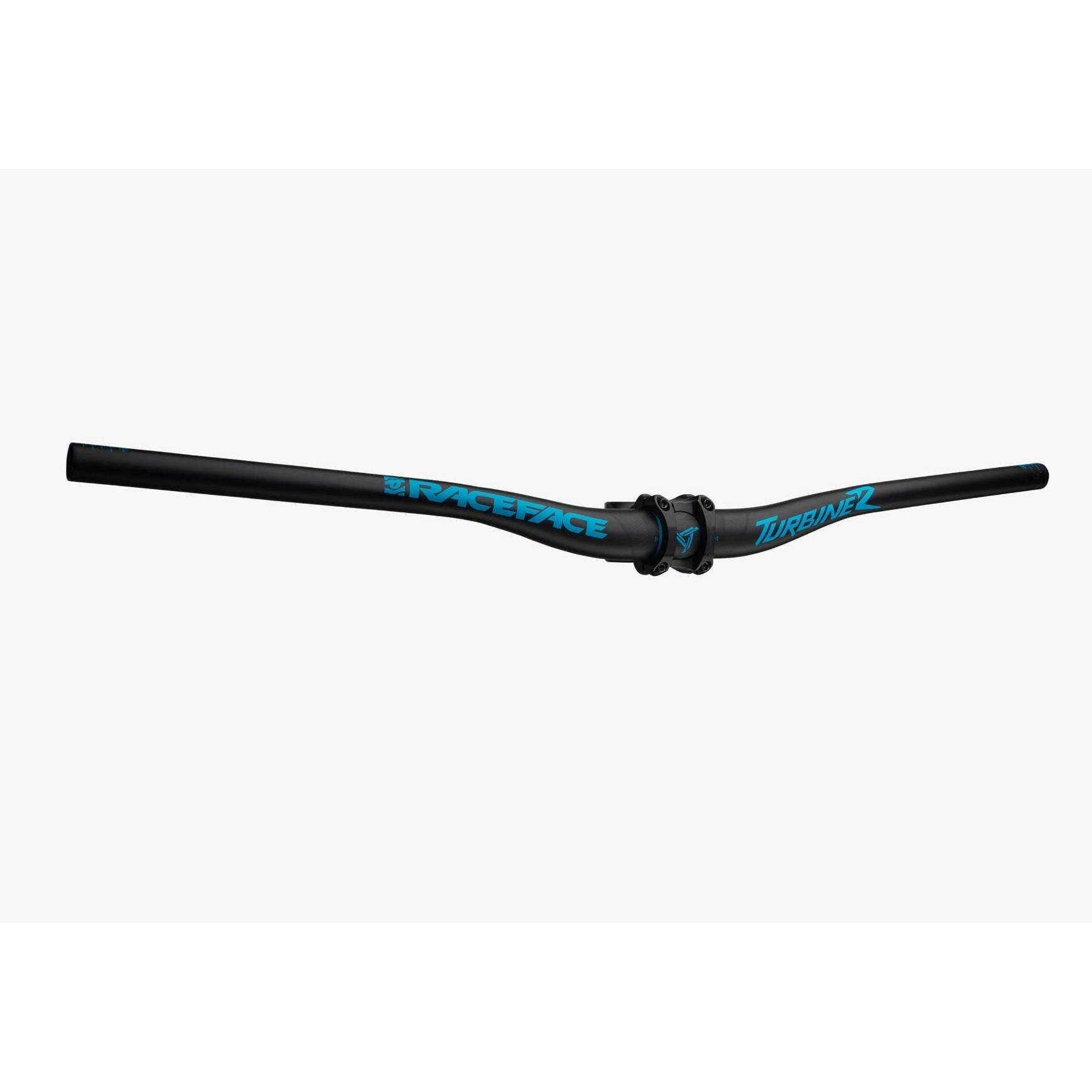Race Face Turbine R35 MTB Handlebar 35 x 800mm 20mm Rise Blue