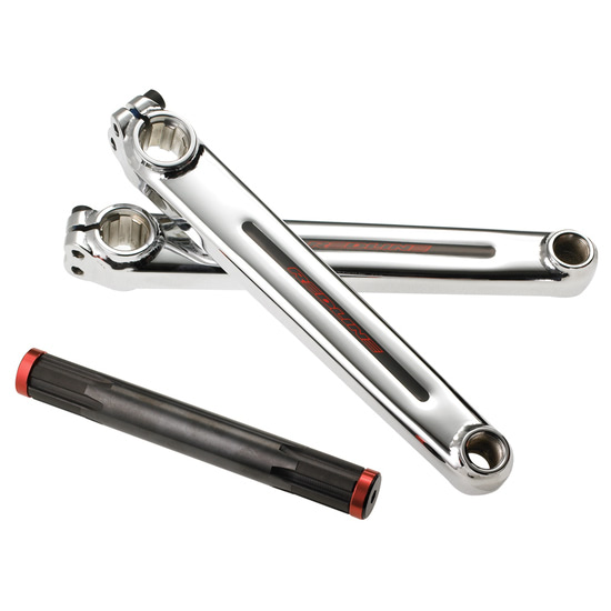 Redline Flight Group 175mm Crankset Chrome