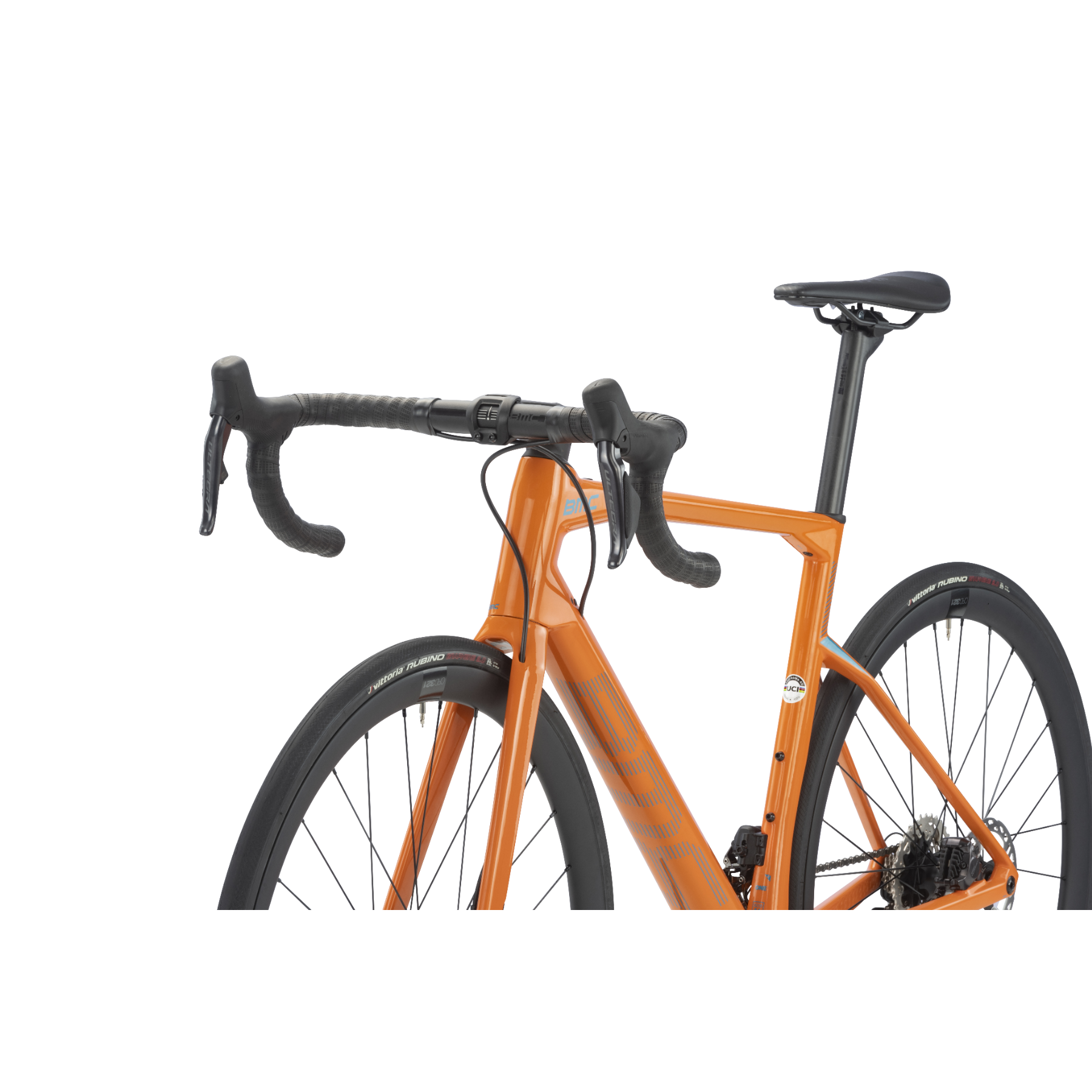 BMC Roadmachine ONE Road Bike Orange/Petrol