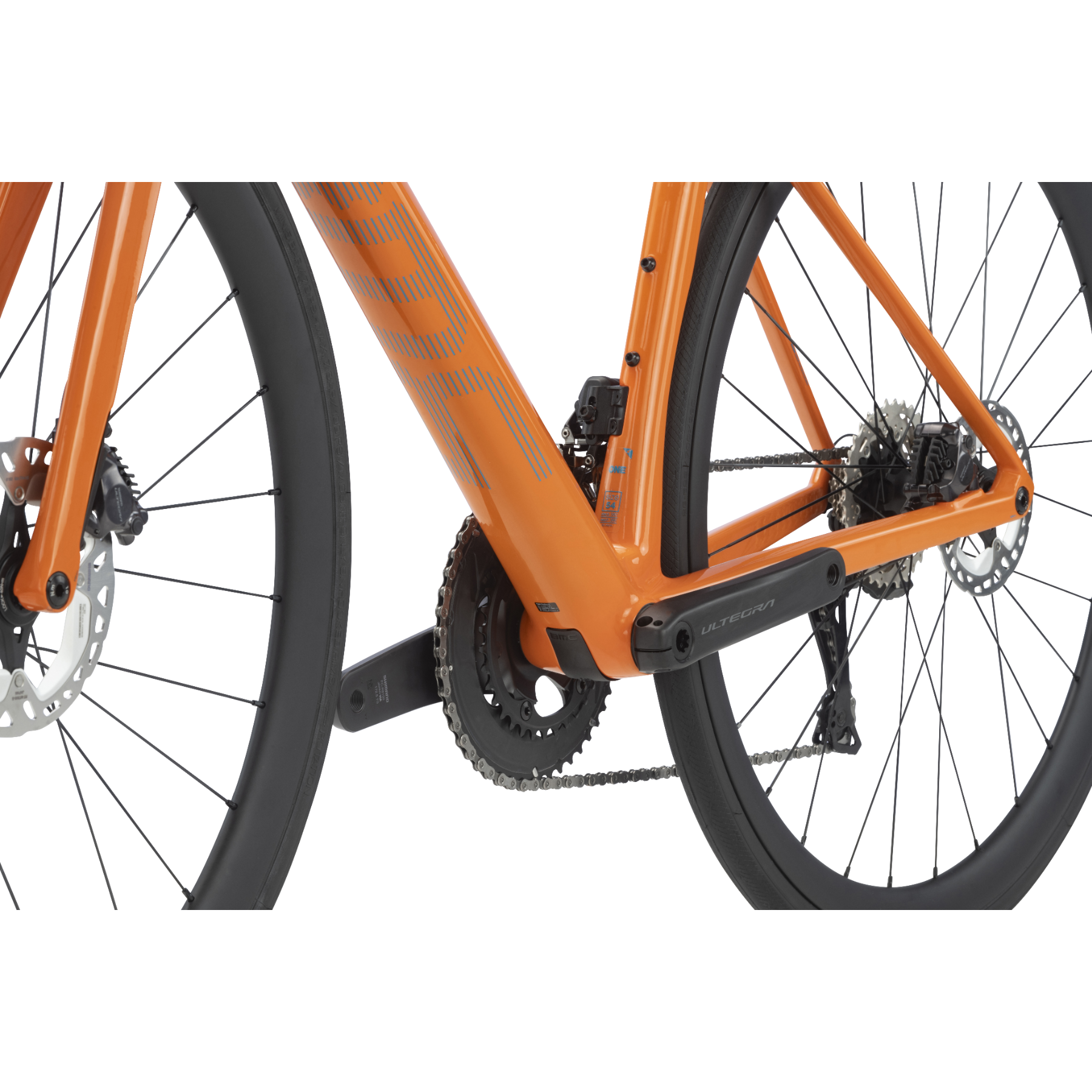 BMC Roadmachine ONE Road Bike Orange/Petrol