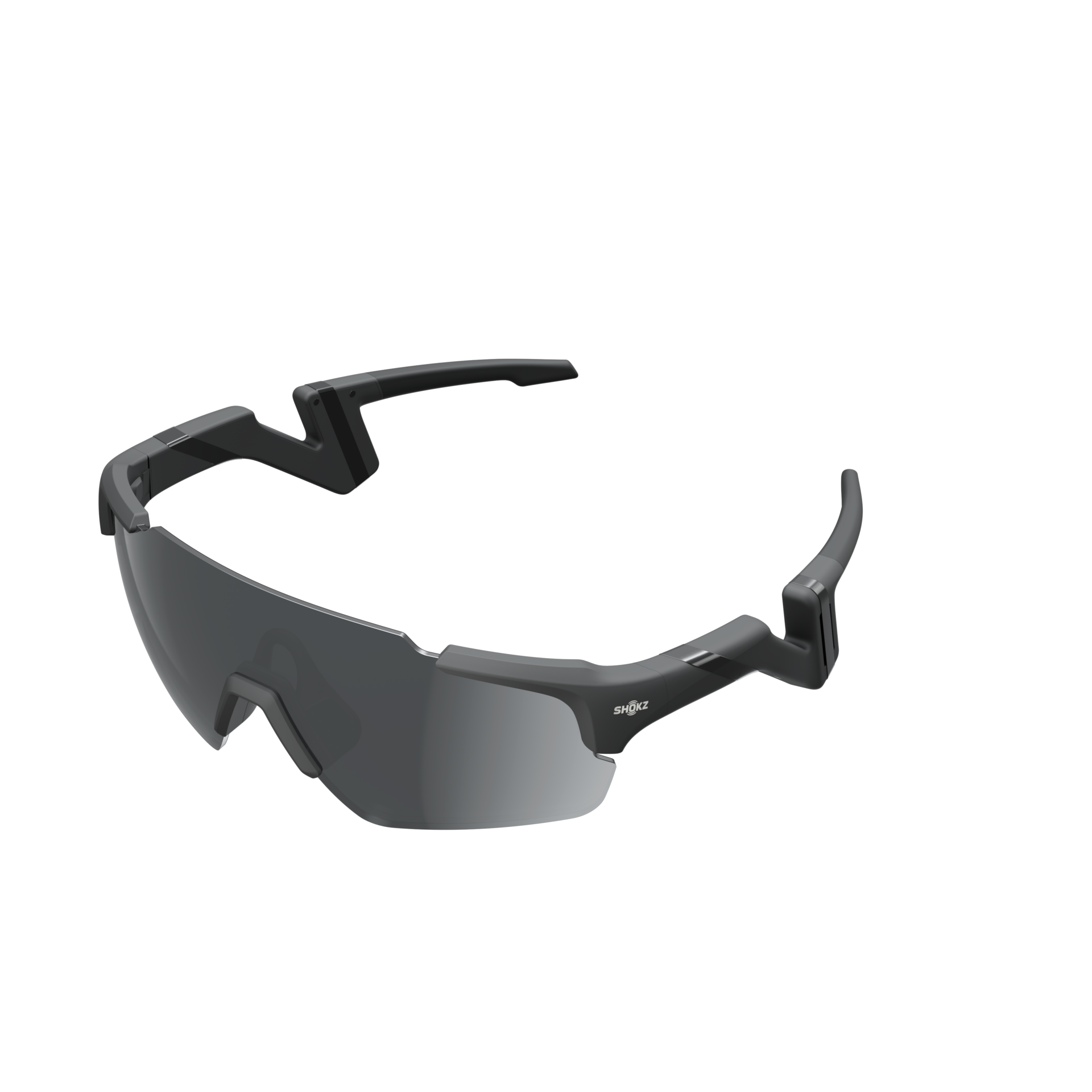 Shokz Roadwave Sport Audio Sunglasses Black