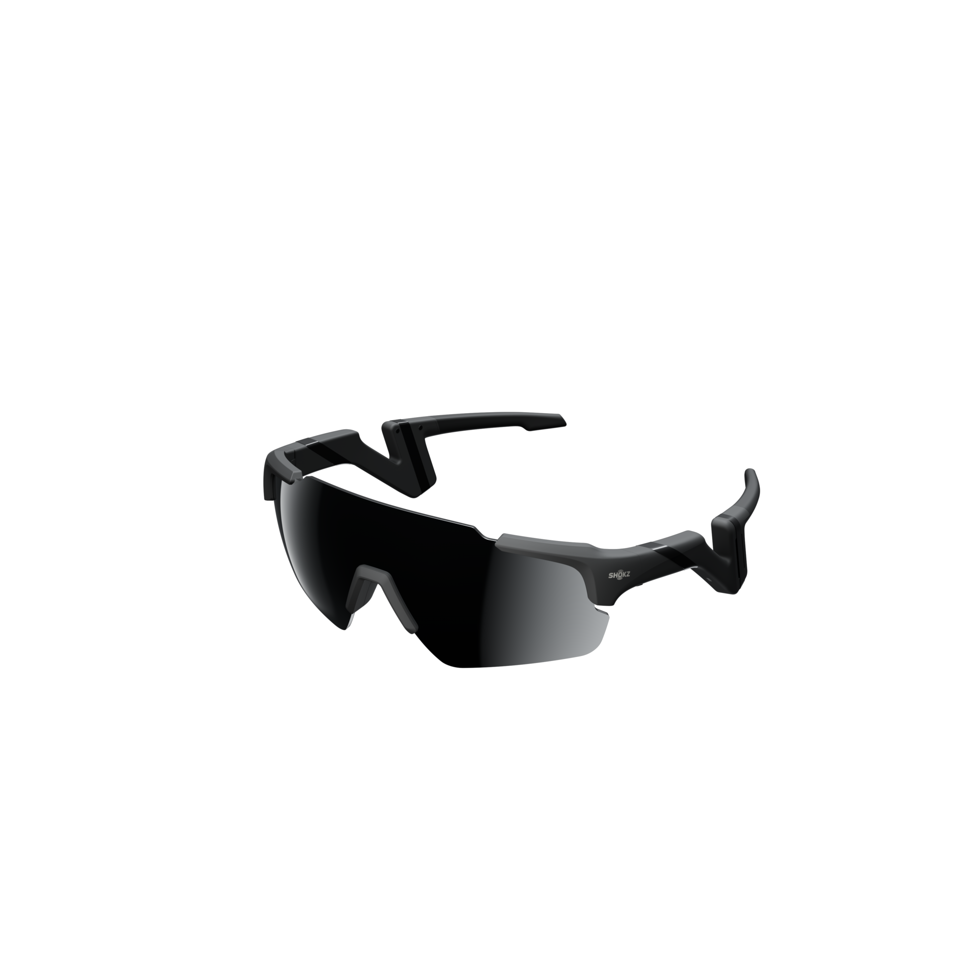 Shokz Roadwave Sport Audio Sunglasses Black