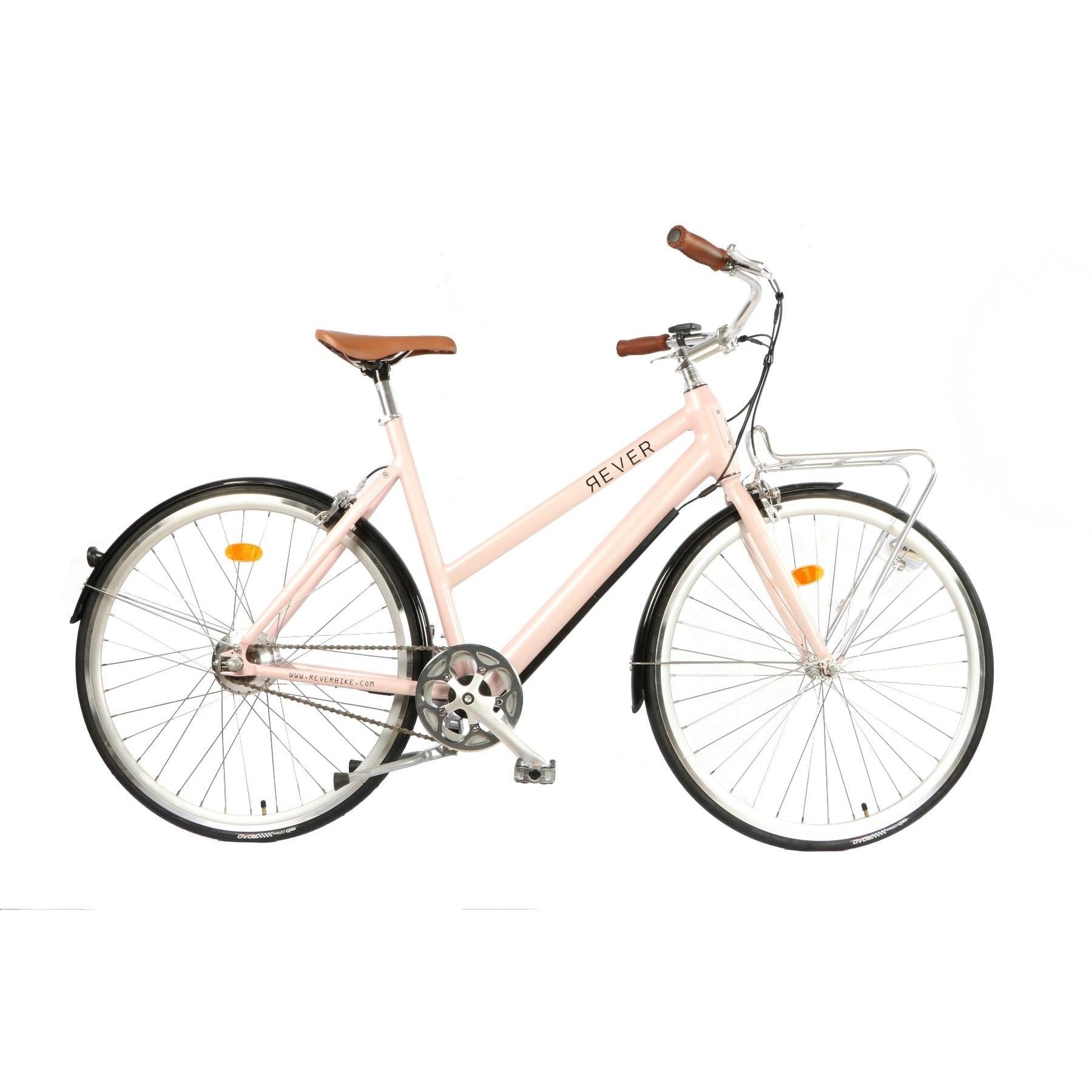 Rever Vintage Womens Electric Bike Pink