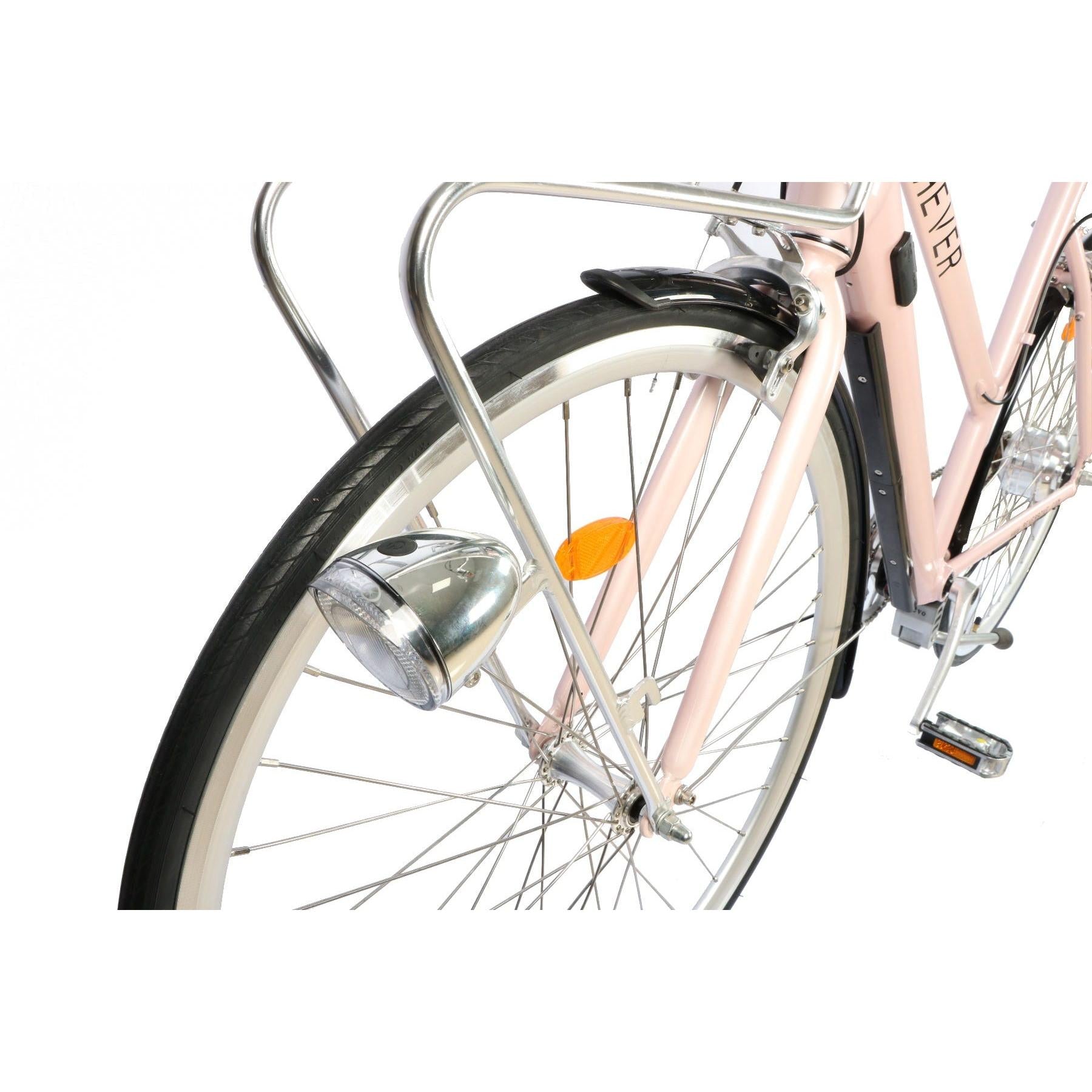 Rever Vintage Womens Electric Bike Pink