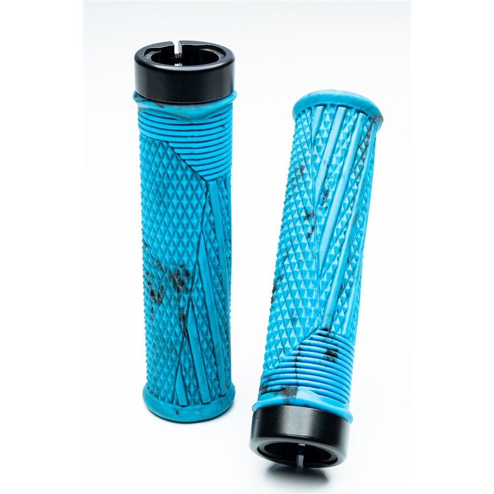 Ryfe Rampage Lock On Grips Blue