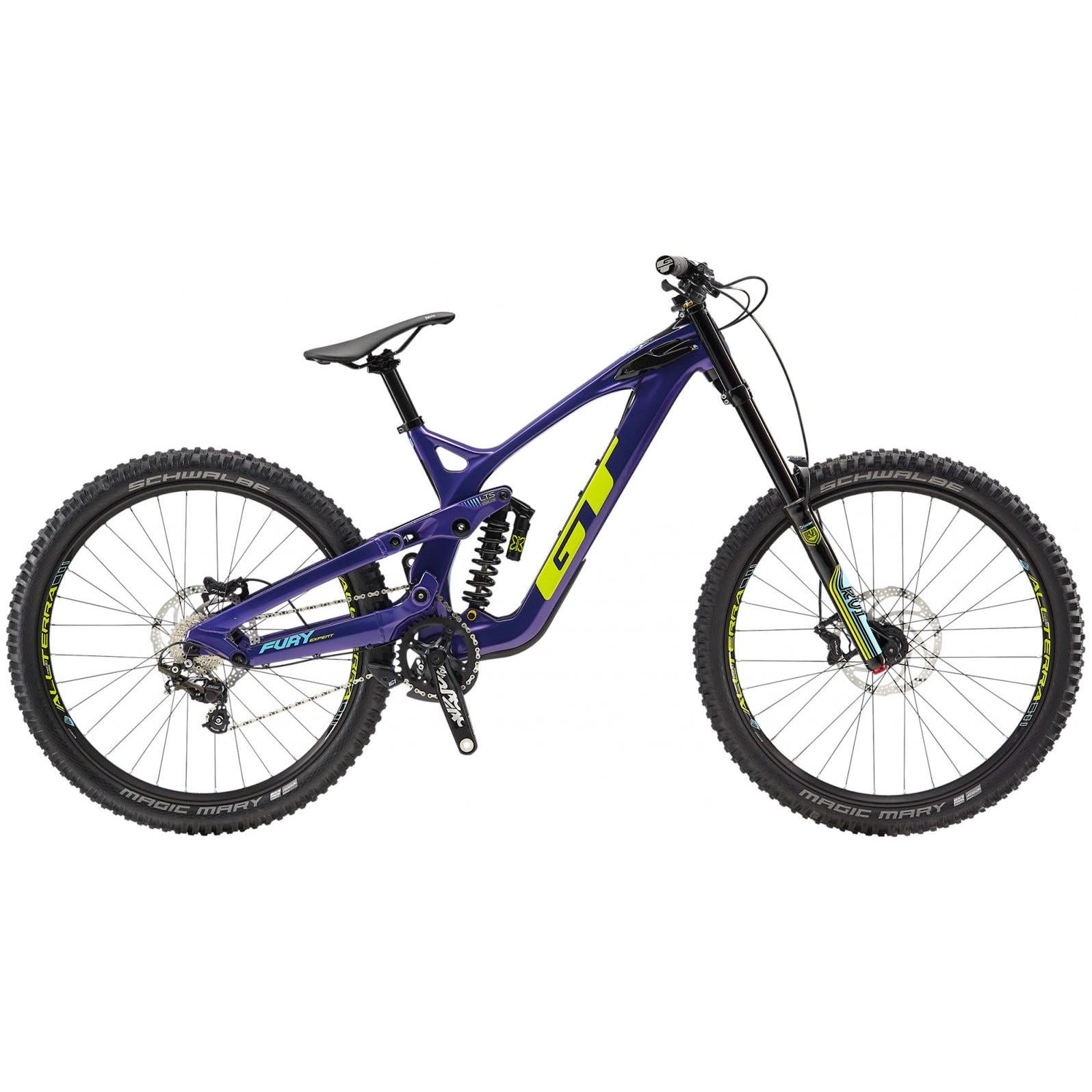 GT Fury Expert Mountain Bike Purple (2019)