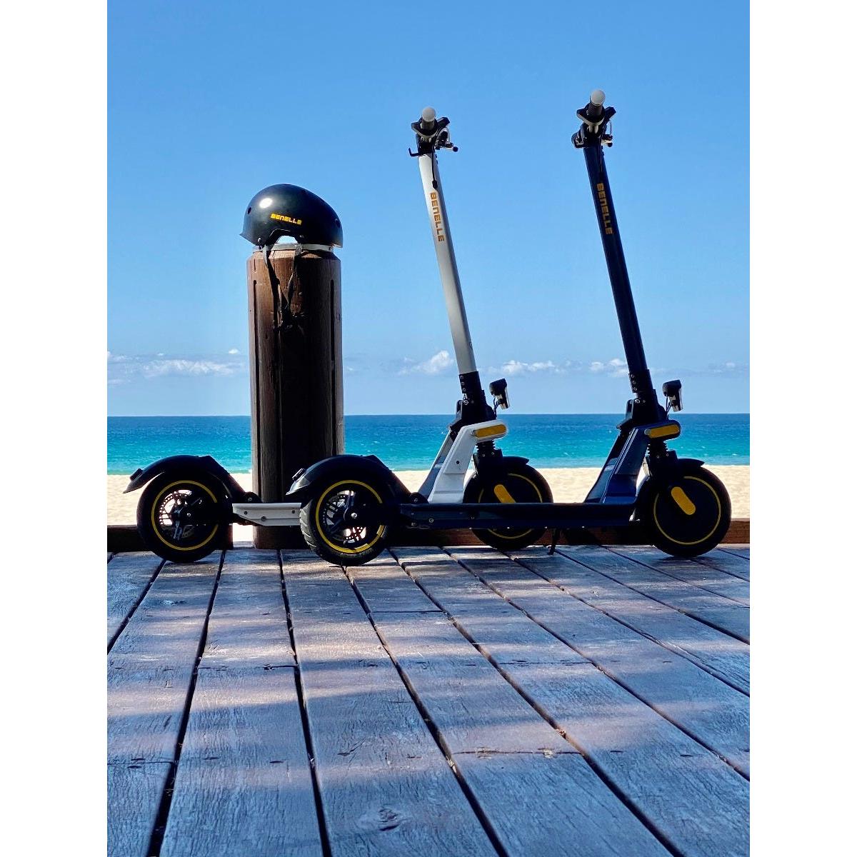 Benelle S-Series 350W Electric Scooter Arctic White