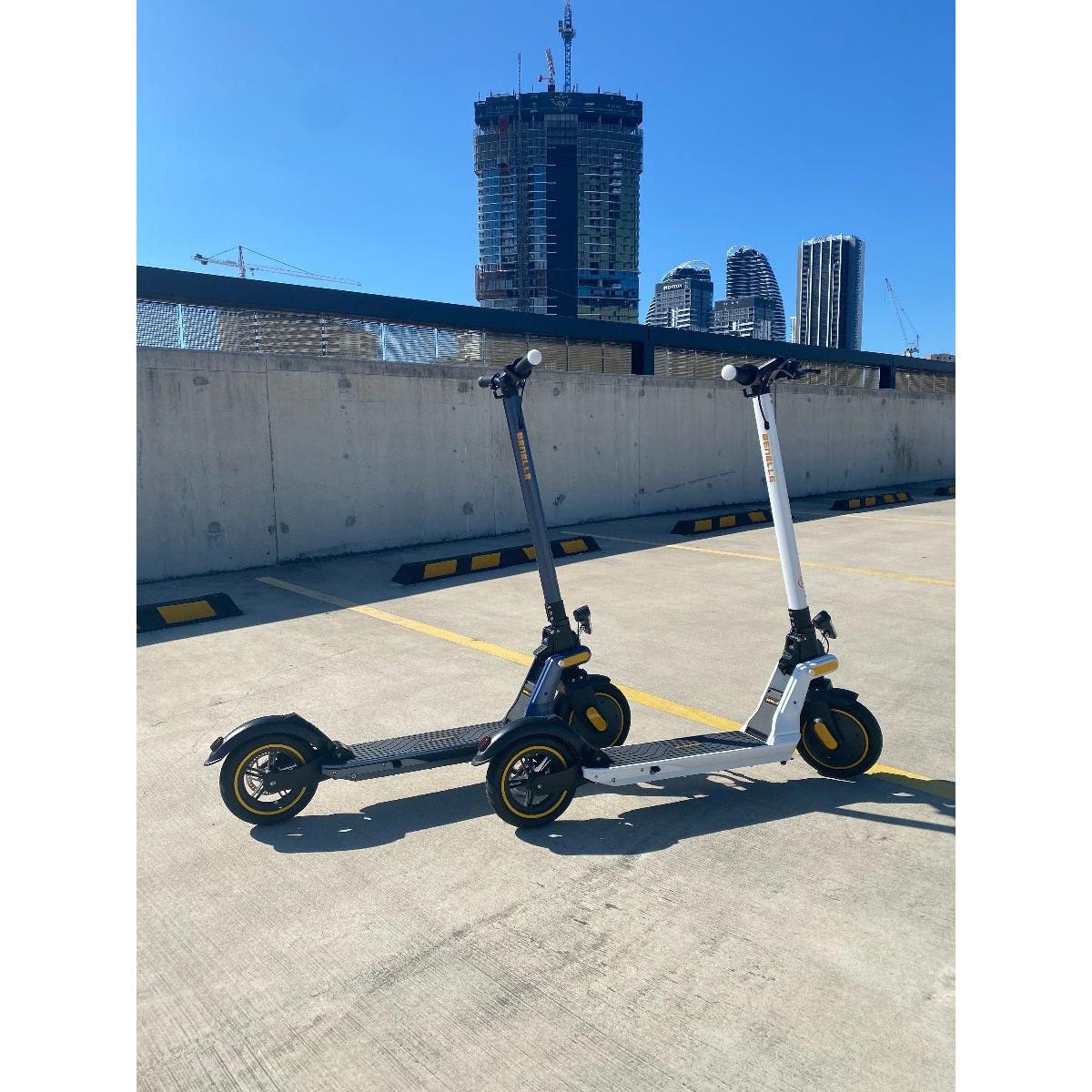 Benelle S-Series 350W Electric Scooter Arctic White