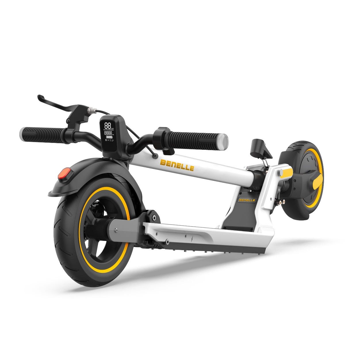 Benelle S-Series 350W Electric Scooter Arctic White