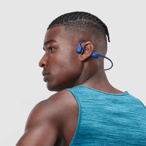 Shokz OpenRun Wireless Headphones Blue