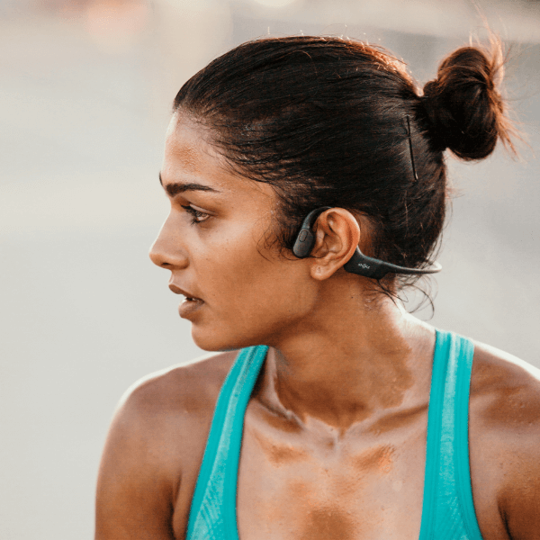 Shokz OpenRun Wireless Headphones Black