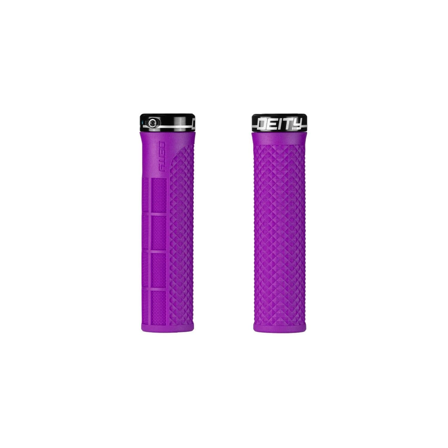 Deity Lockjaw Grips Purple