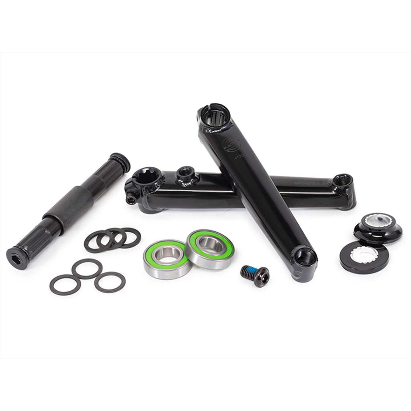 Salt Revo Crank Set Black