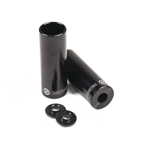 AXLE PEG SET-AM-4.15 INCH-10/14mm-BLACK