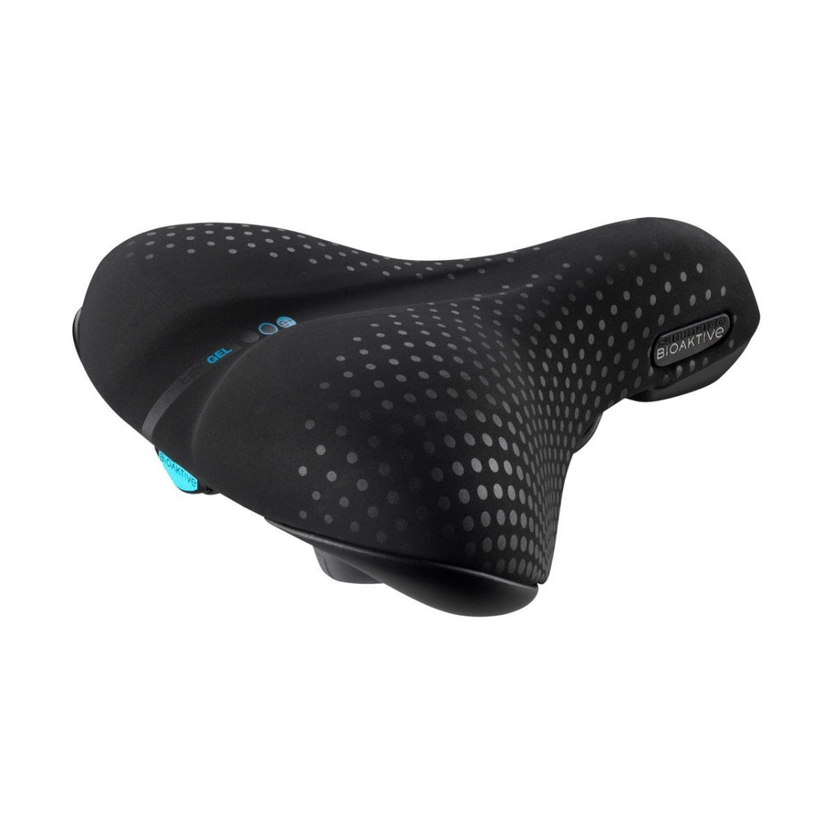 Selle San Marco Bio Active City Gell Full Fit Saddle Black Small