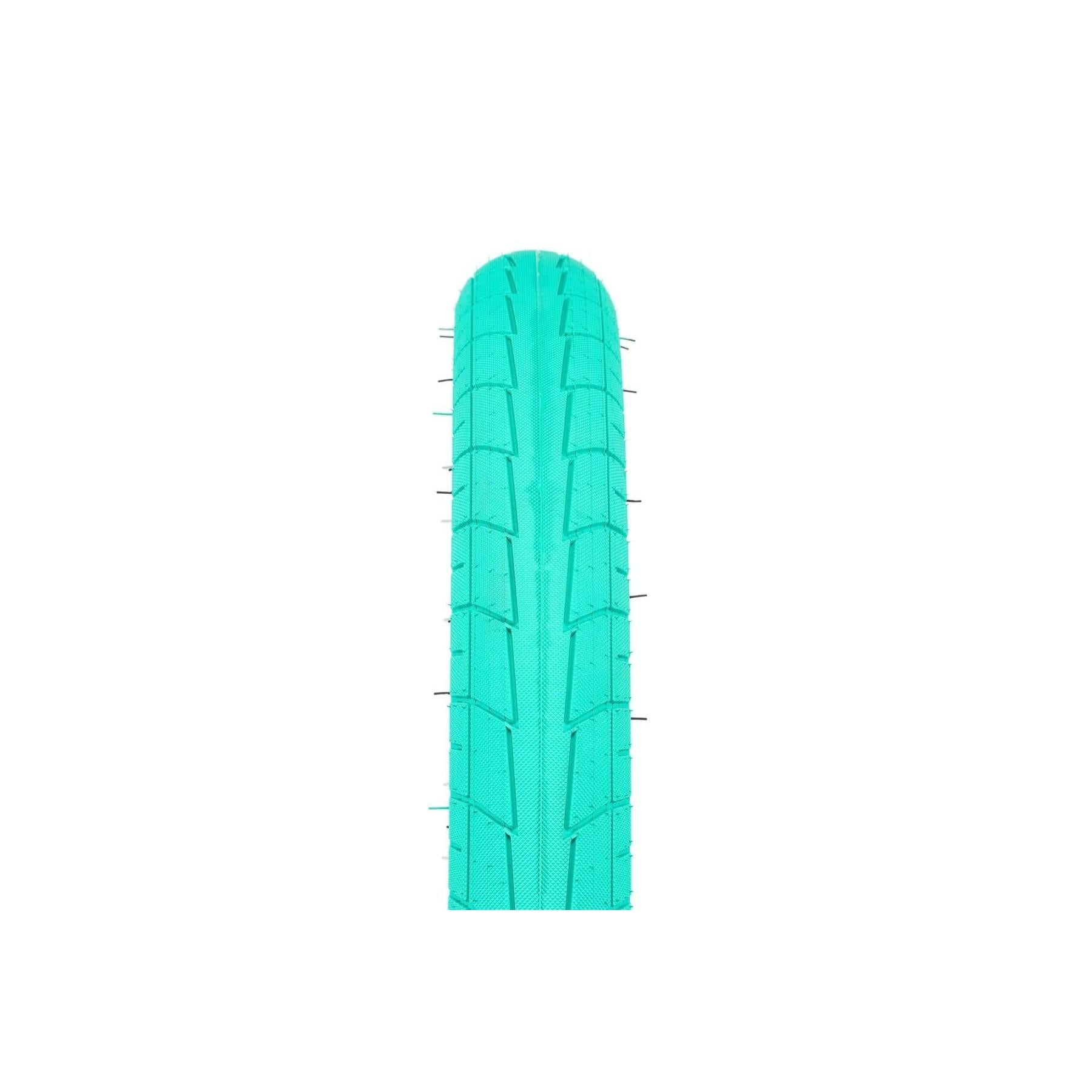 Salt Tracer BMX Tyre 16 X 2.20'' Teal/ Black Wall
