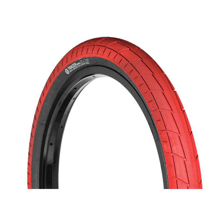 Salt Tracer 18x2.2 BMX Tyre Red/Blackwall