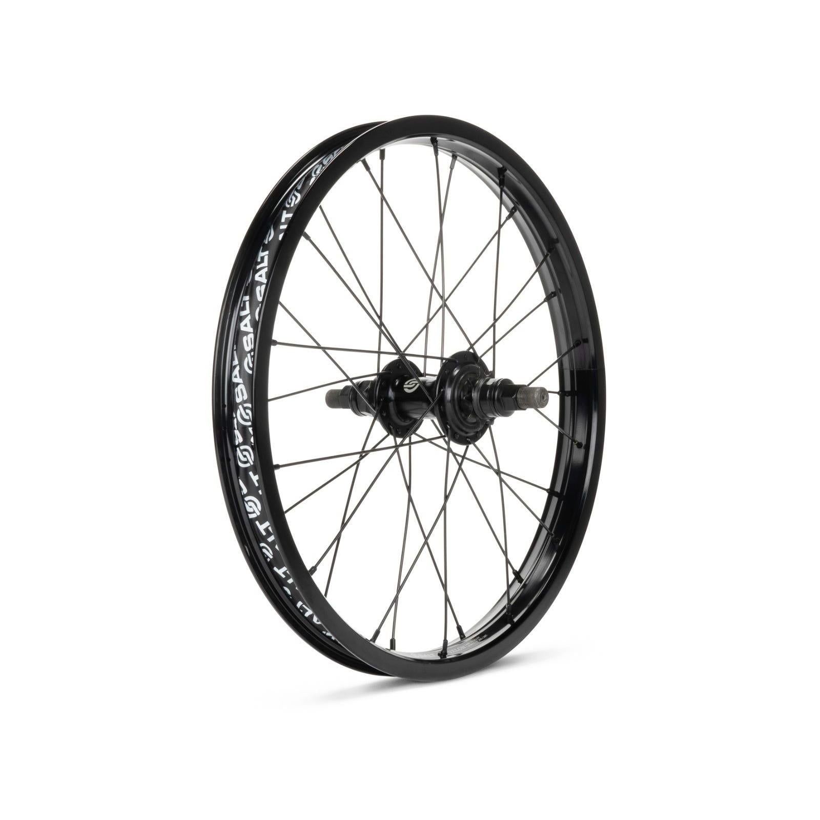 Salt Rookie Cassette Rear Wheel 36H - 18 x 1.75 Inch - 9T - Axle - 14mm Black