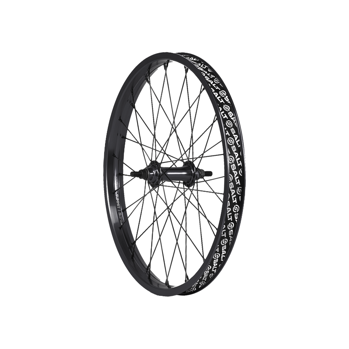 Salt Everest BMX Front Wheelset Black