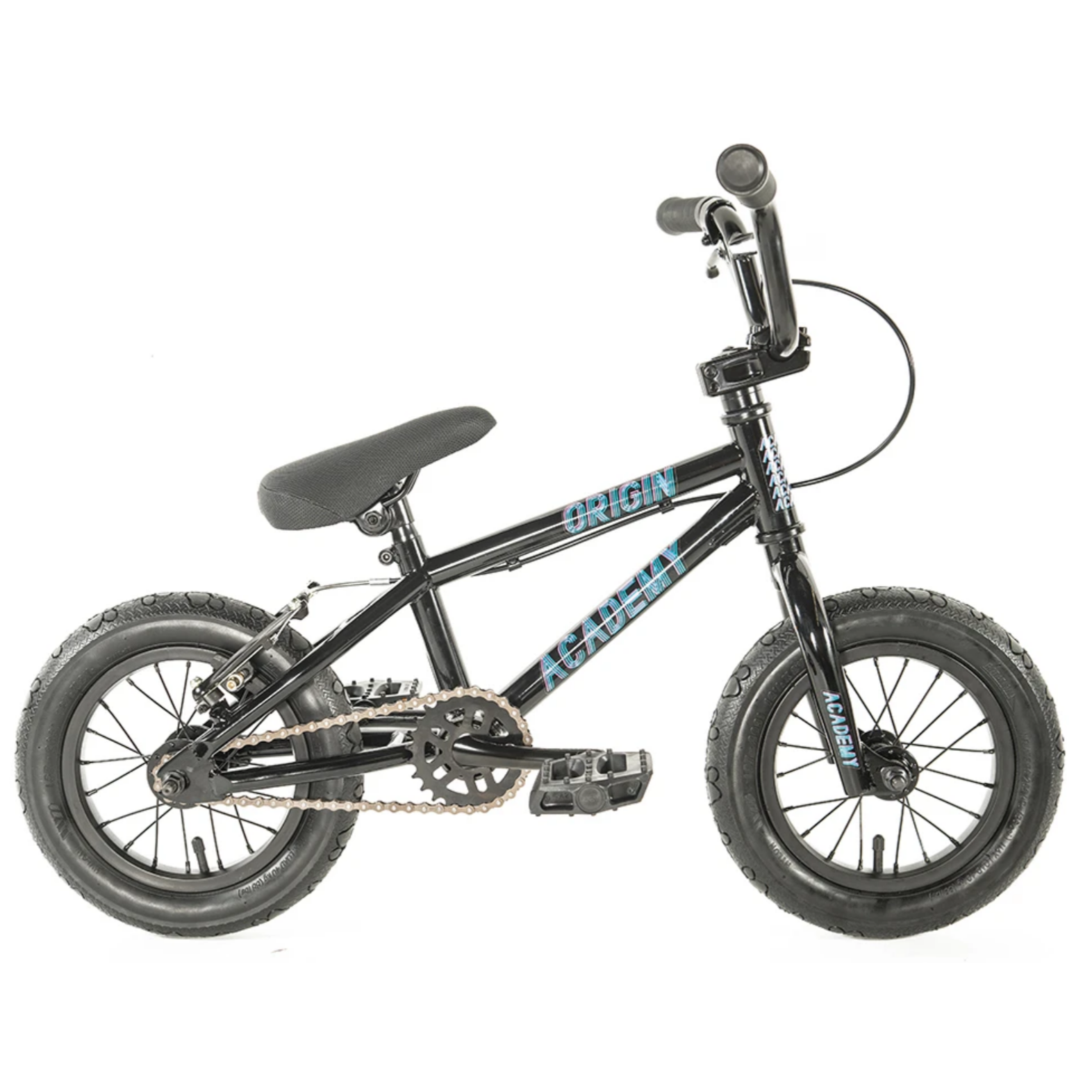 Academy Origin 12" Kids Bike Gloss Black (2020)