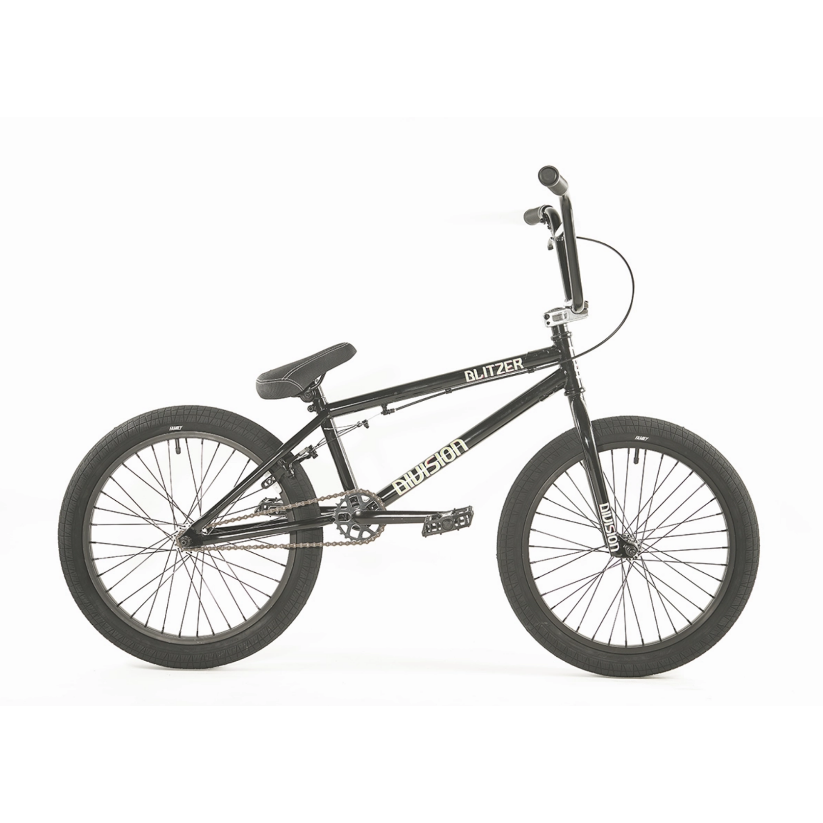 Division Blitzer 18'' BMX Bike Black Polished