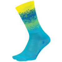 DeFeet Aireator Barnstomer 6'' Socks Ombre Neptune