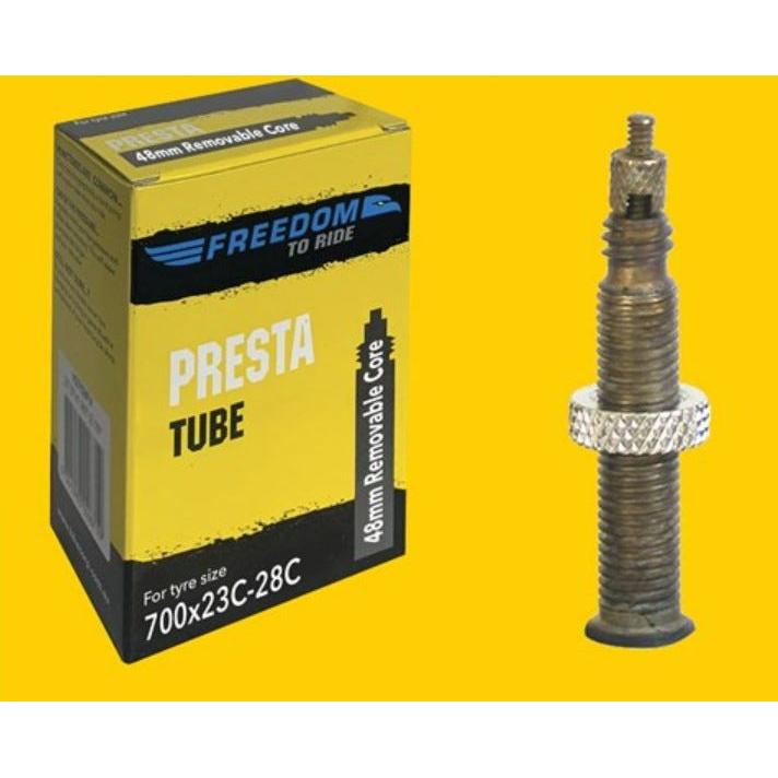 Tube 700x23-28c 48mm Removable Core Presta Valve