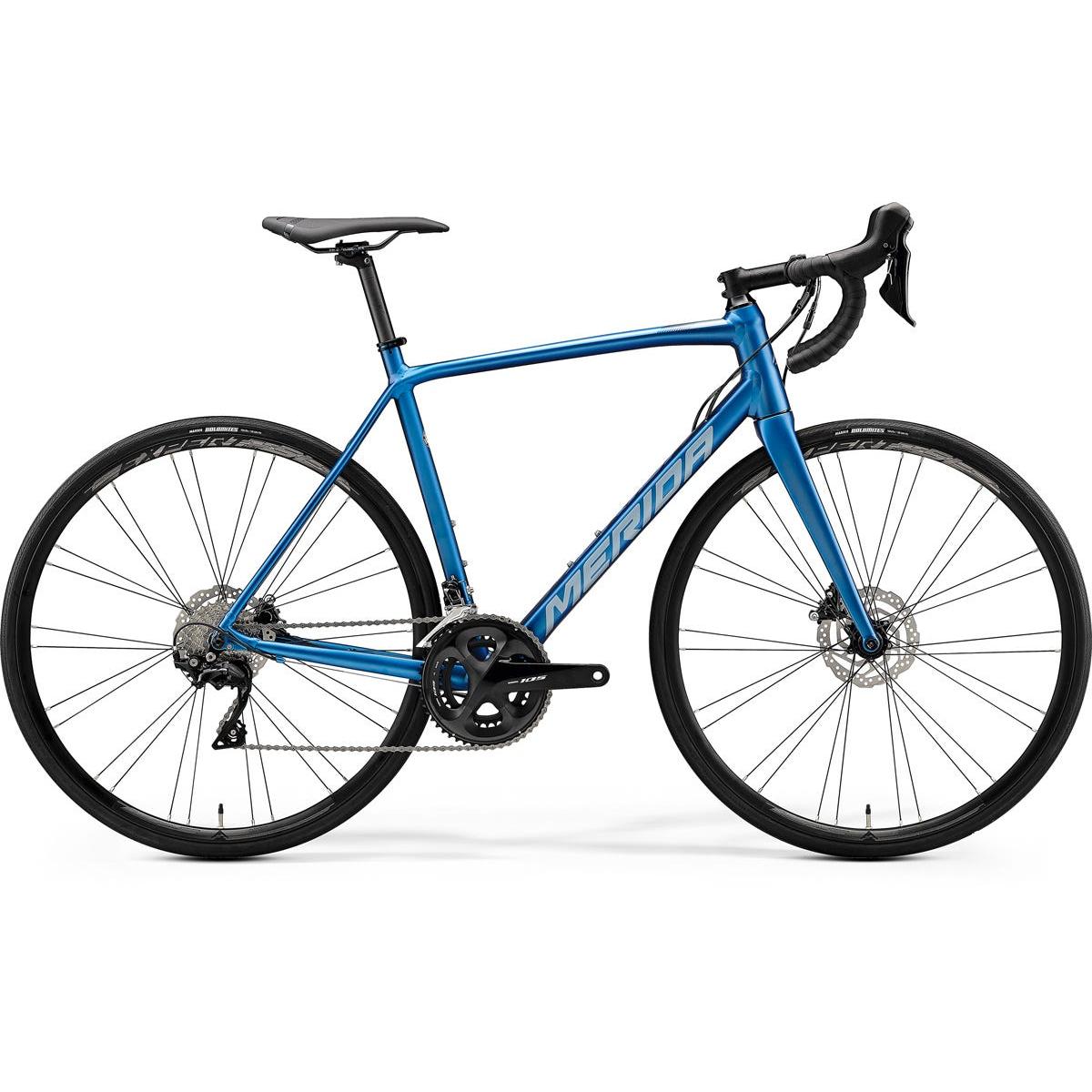 Merida Scultura Disc 400 Road Bike Silk Light Blue/Silver/Blue (2020)