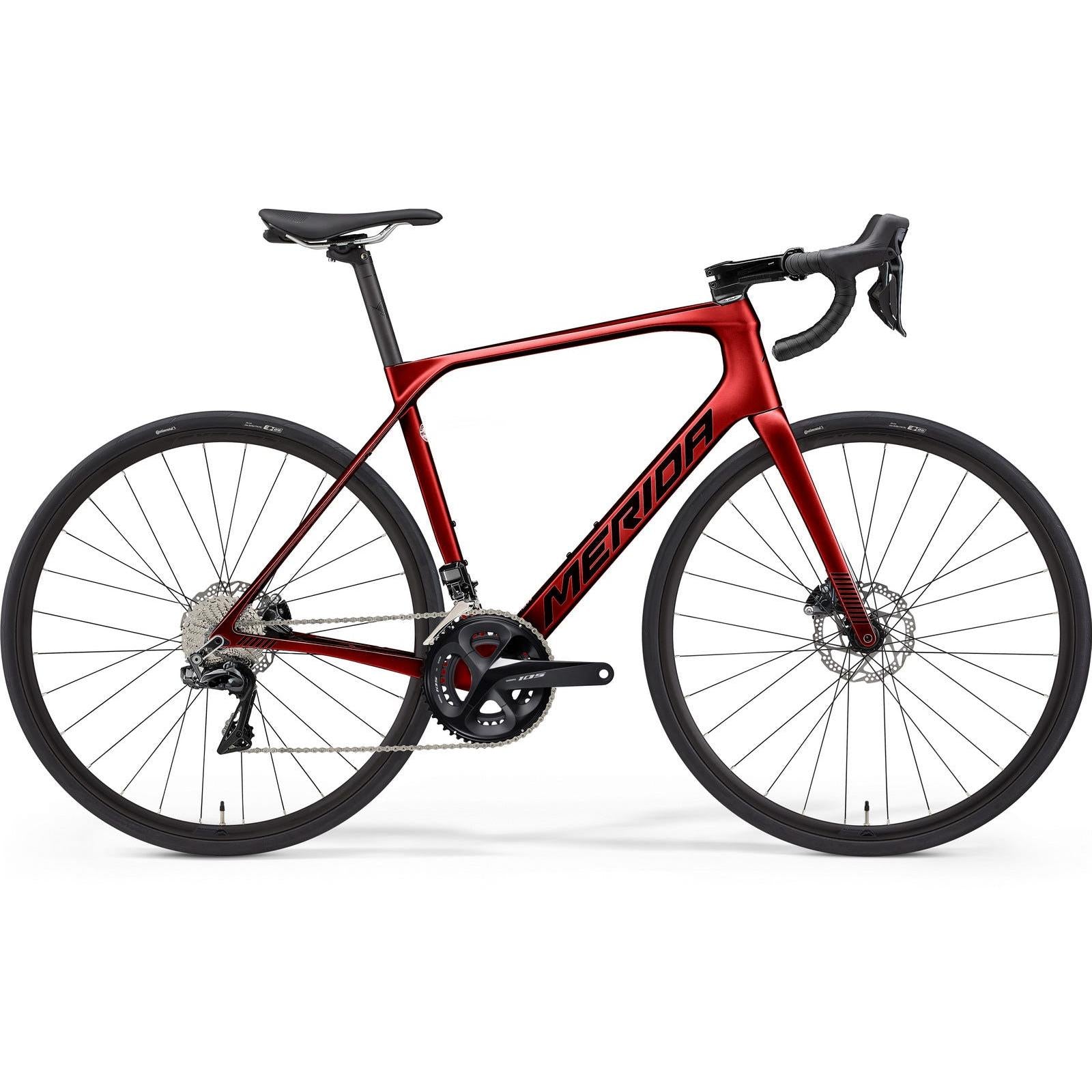 Merida Scultura Endurance 6000 Road Bike Dark Strawberry/Black