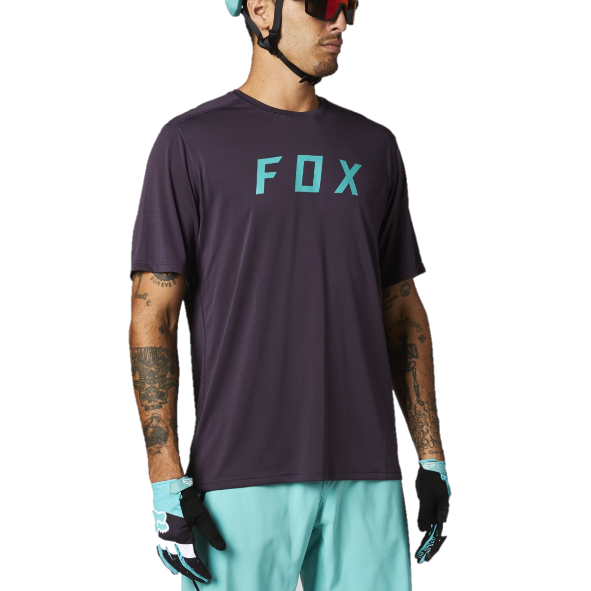 FOX Ranger Short Sleeve Jersey Purple