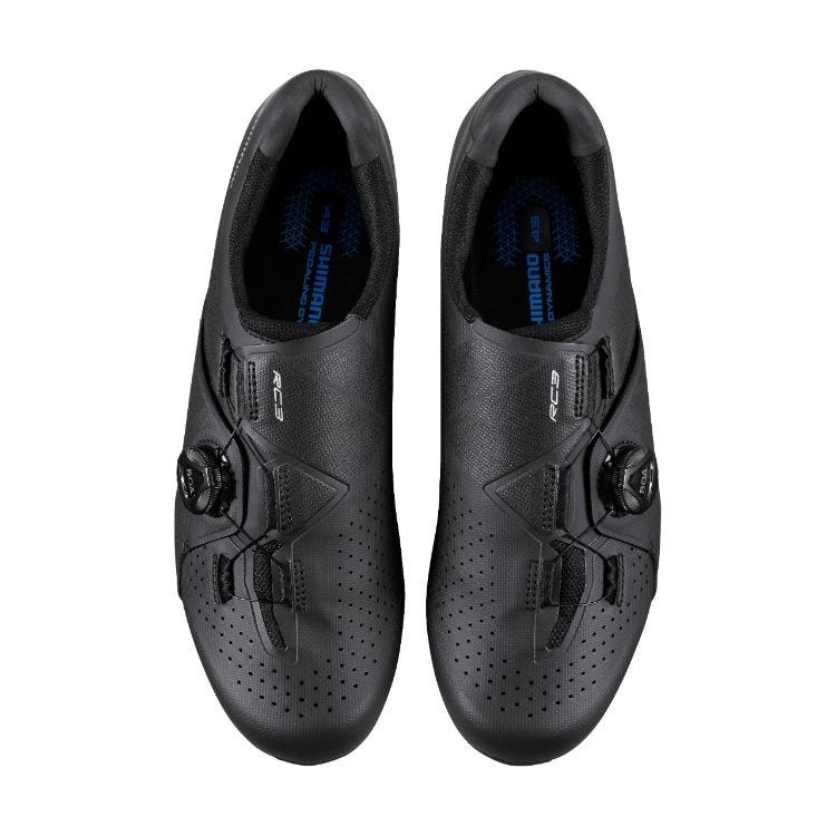 Shimano RC300 E-Width Mens Road Shoes Black 2023