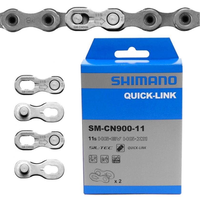 Shimano SM-CN900 Quick Link for 11 Speed Chain (2 Pairs)