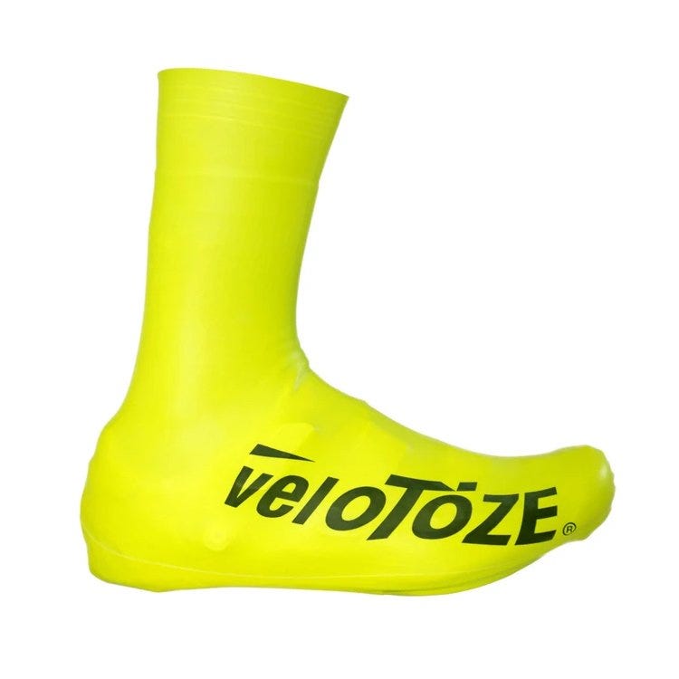 VeloToze Road 2.0 Tall Shoe Cover Vizi Yellow