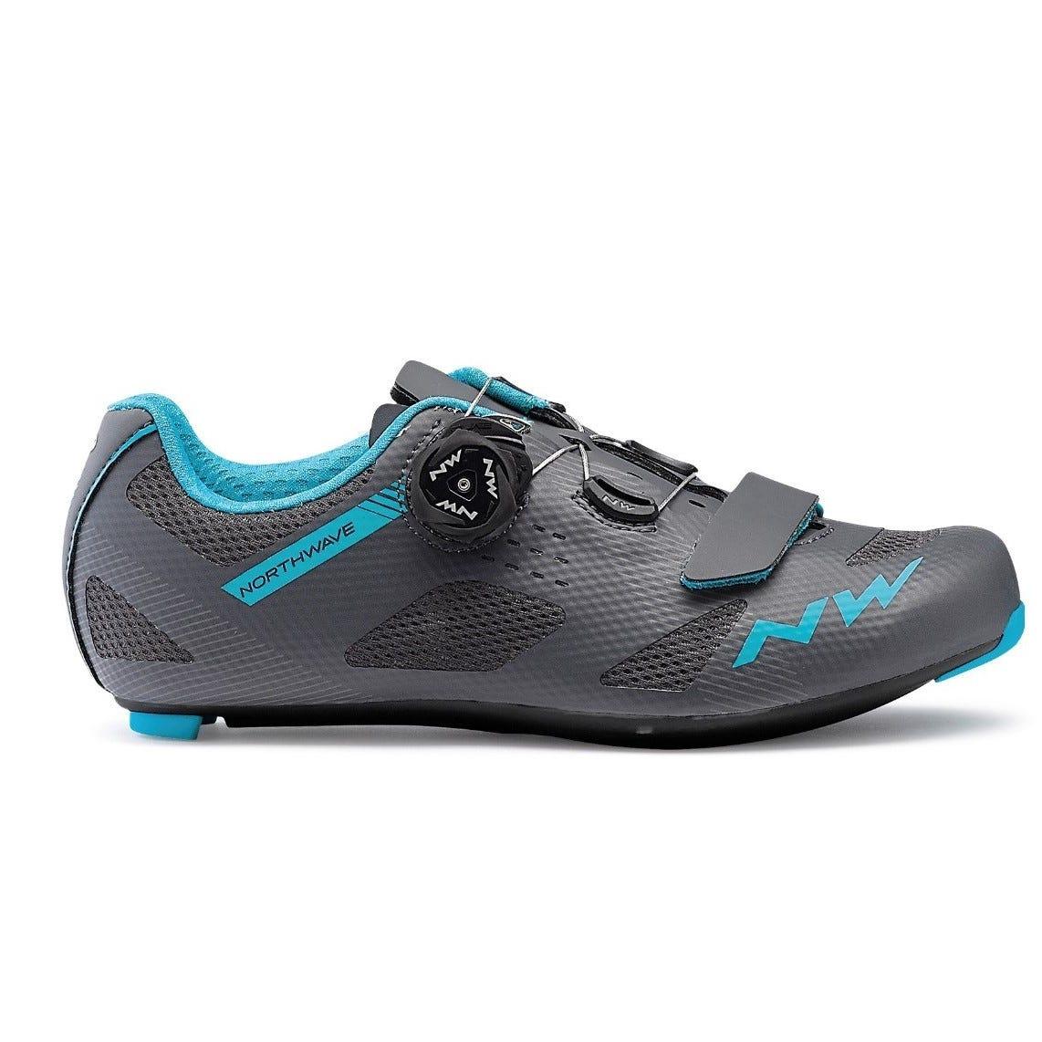 Northwave Storm Women's Shoes Anthracite/Aqua