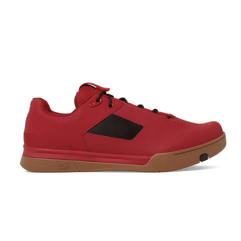 Crankbrothers Mallet Lace Clip-In MTB Shoes Red/Pump For Peace