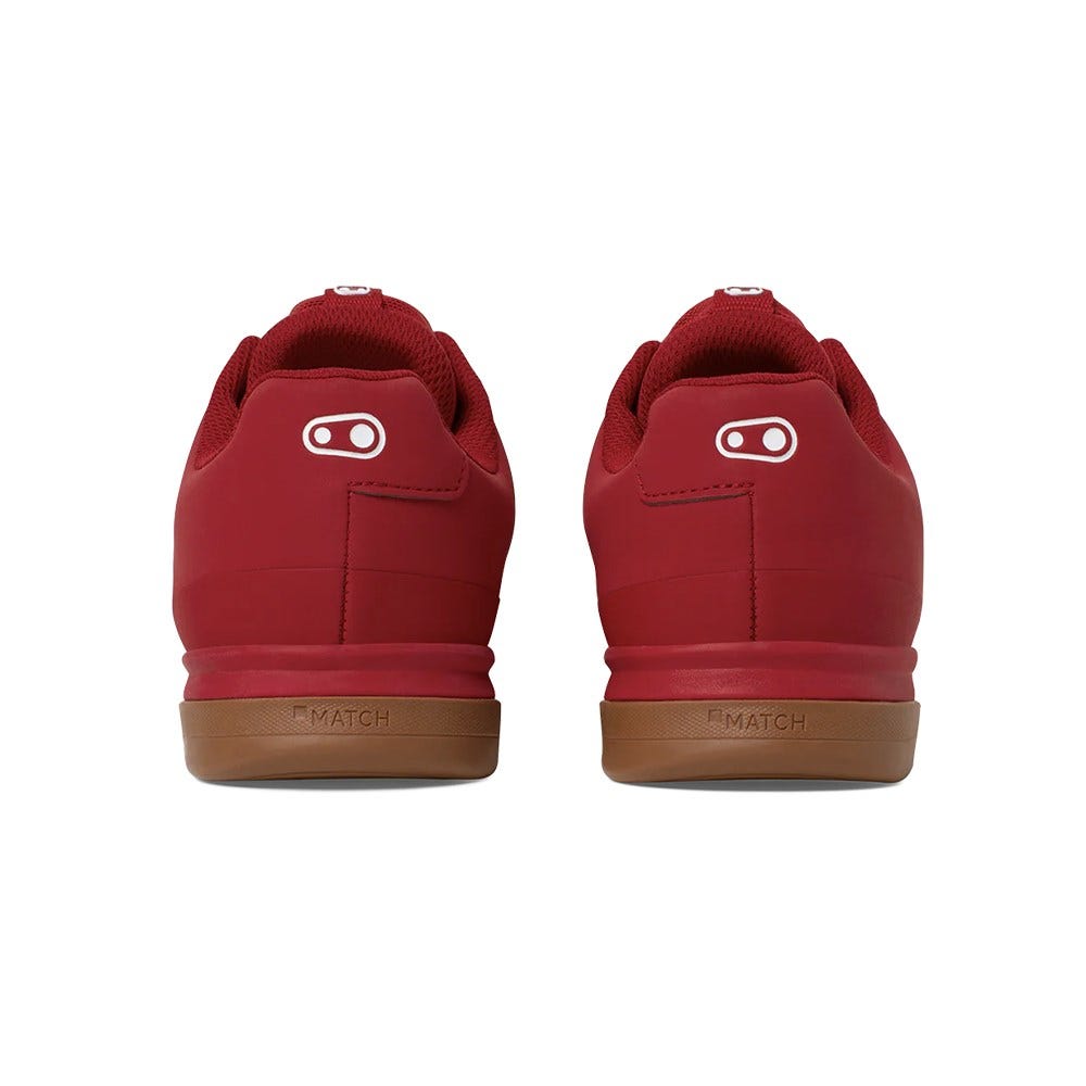 Crankbrothers Mallet Lace Clip-In MTB Shoes Red/Pump For Peace