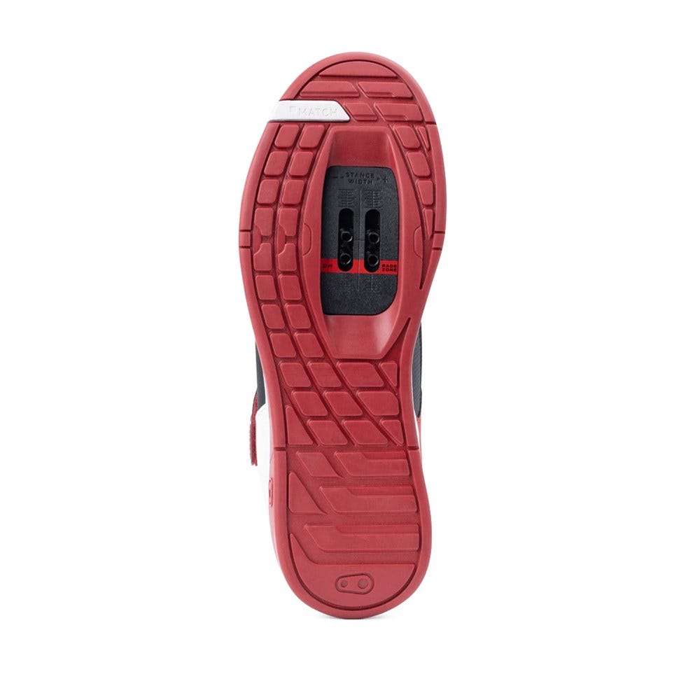 Crankbrothers Mallet Speedlace Clip-In MTB Shoes Classics Edition Black/White/Red