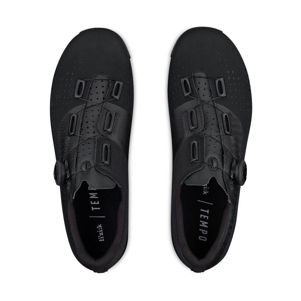 Fizik Tempo R4 Overcurve Wide Road Shoes Black/Black – 99 Bikes