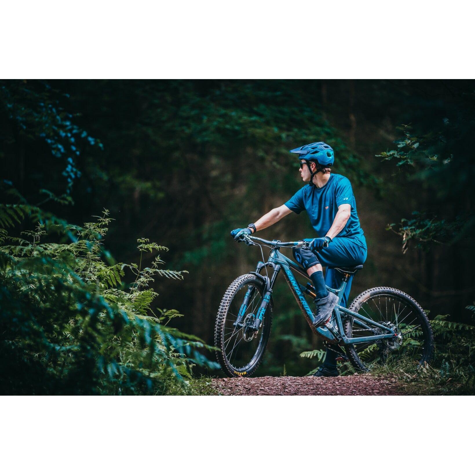 O'Neal Matrix Shorts With Chamois Petrol/Orange