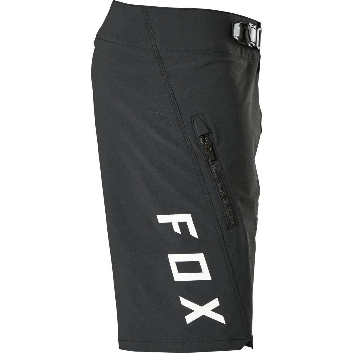 FOX Flexair Youth MTB Shorts Black 2023