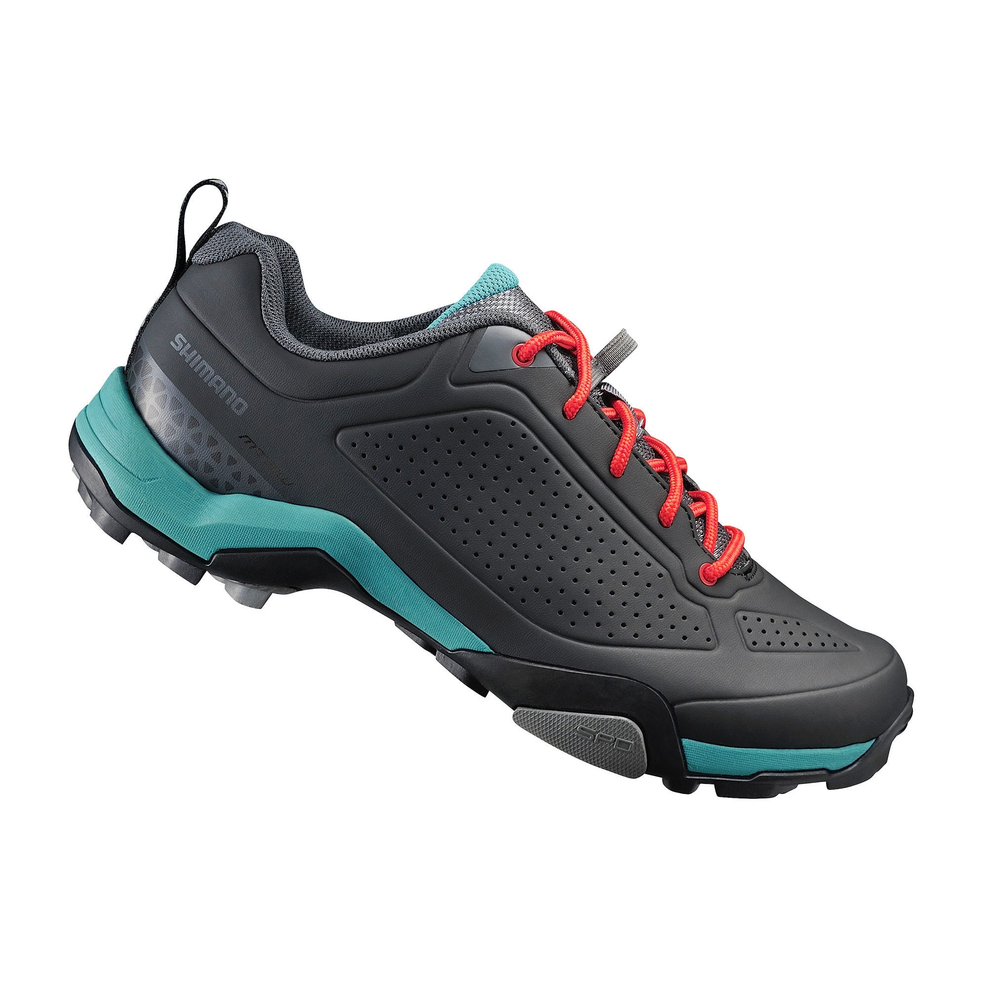 Shimano MT300 SPD Mountain Bike Shoe (Black/Green)