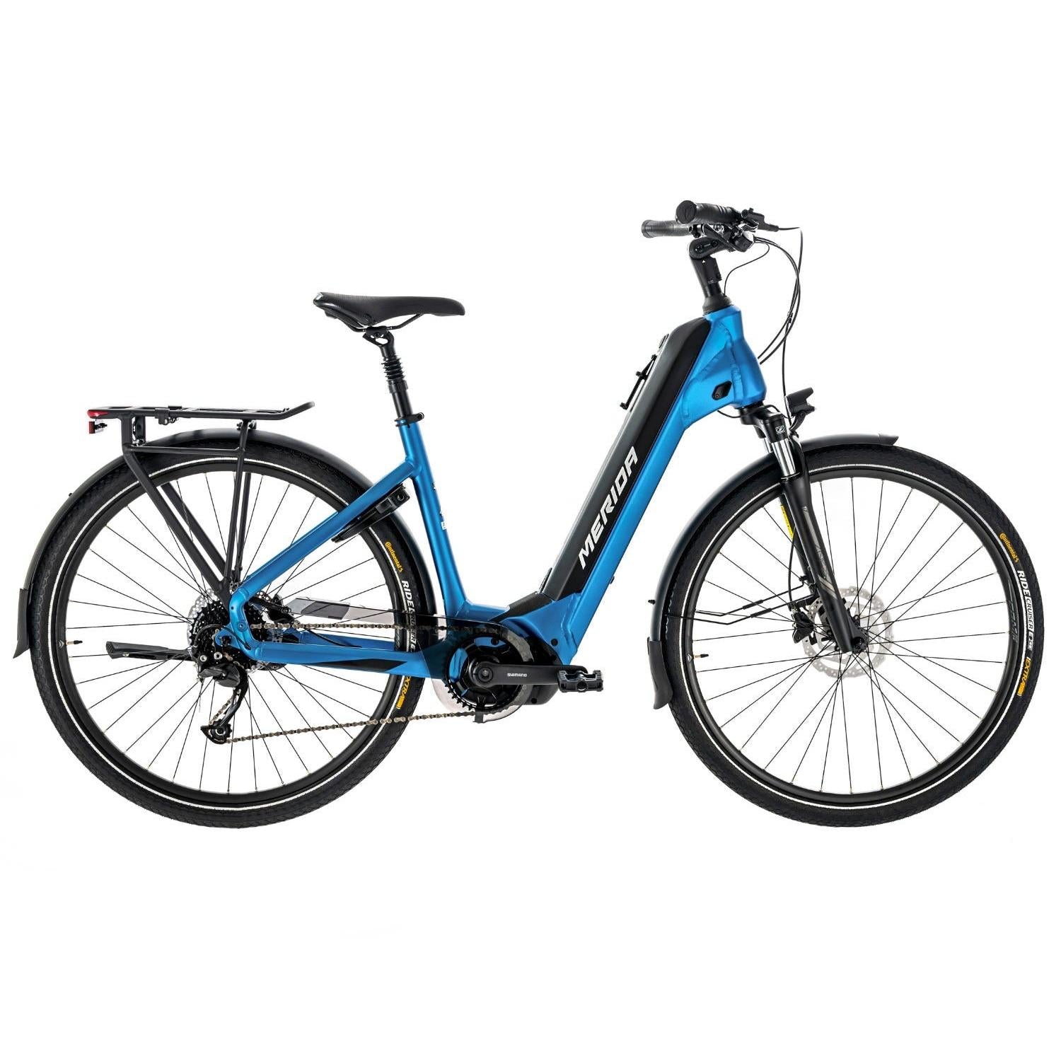 Merida eSpresso City 400 EQ 504Wh Electric Hybrid Bike Silk Blue/Black