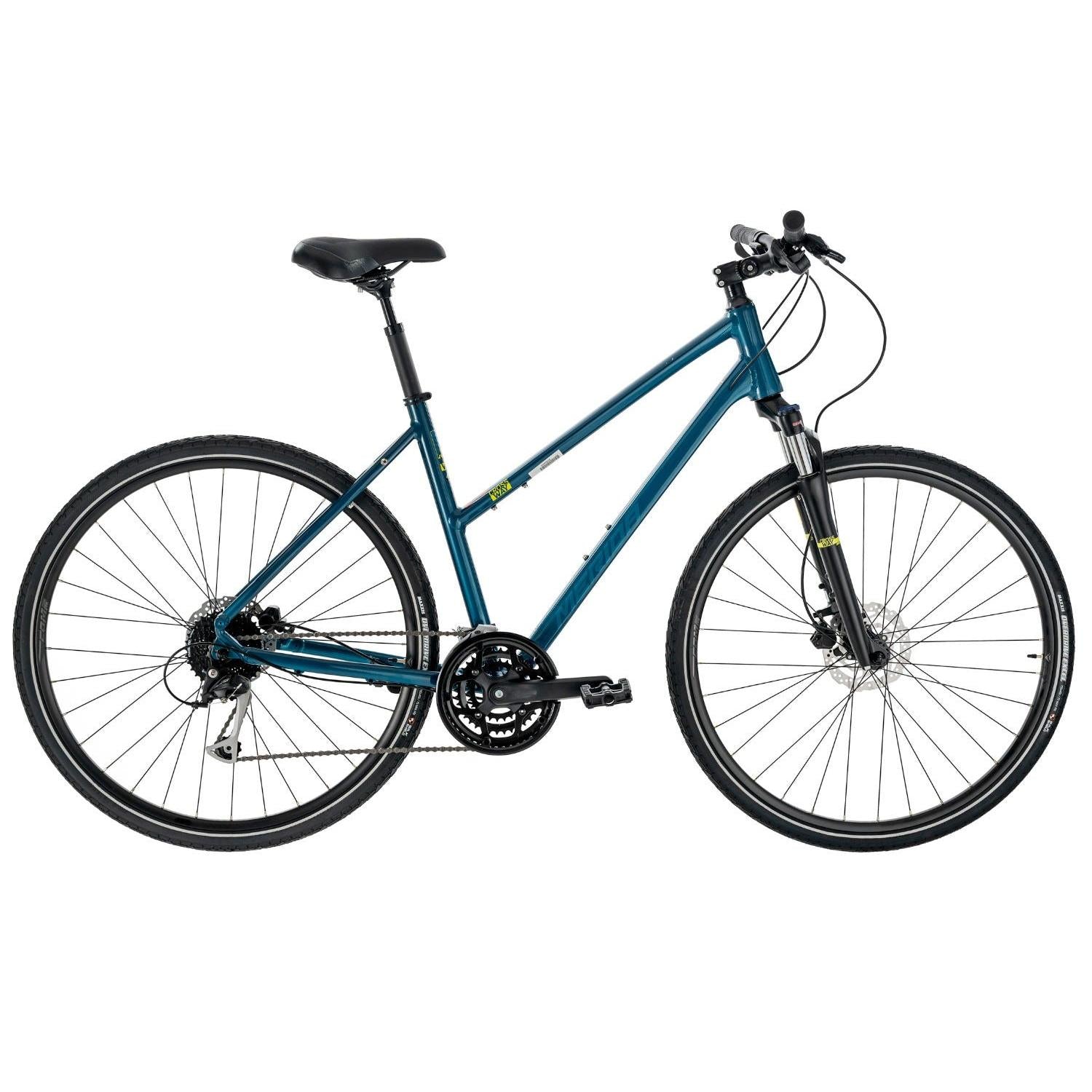 Merida Crossway 100 Hybrid Bike Teal/Silver – 99 Bikes
