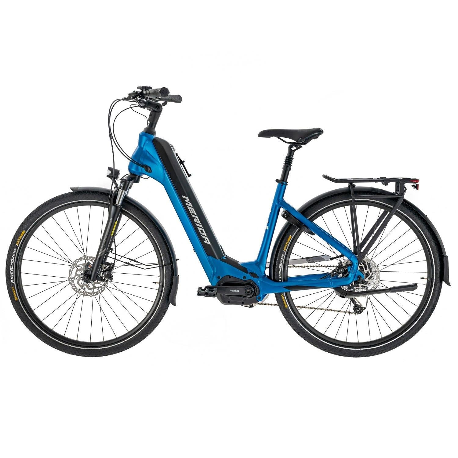 Merida eSpresso City 400 EQ 504Wh Electric Hybrid Bike Silk Blue/Black