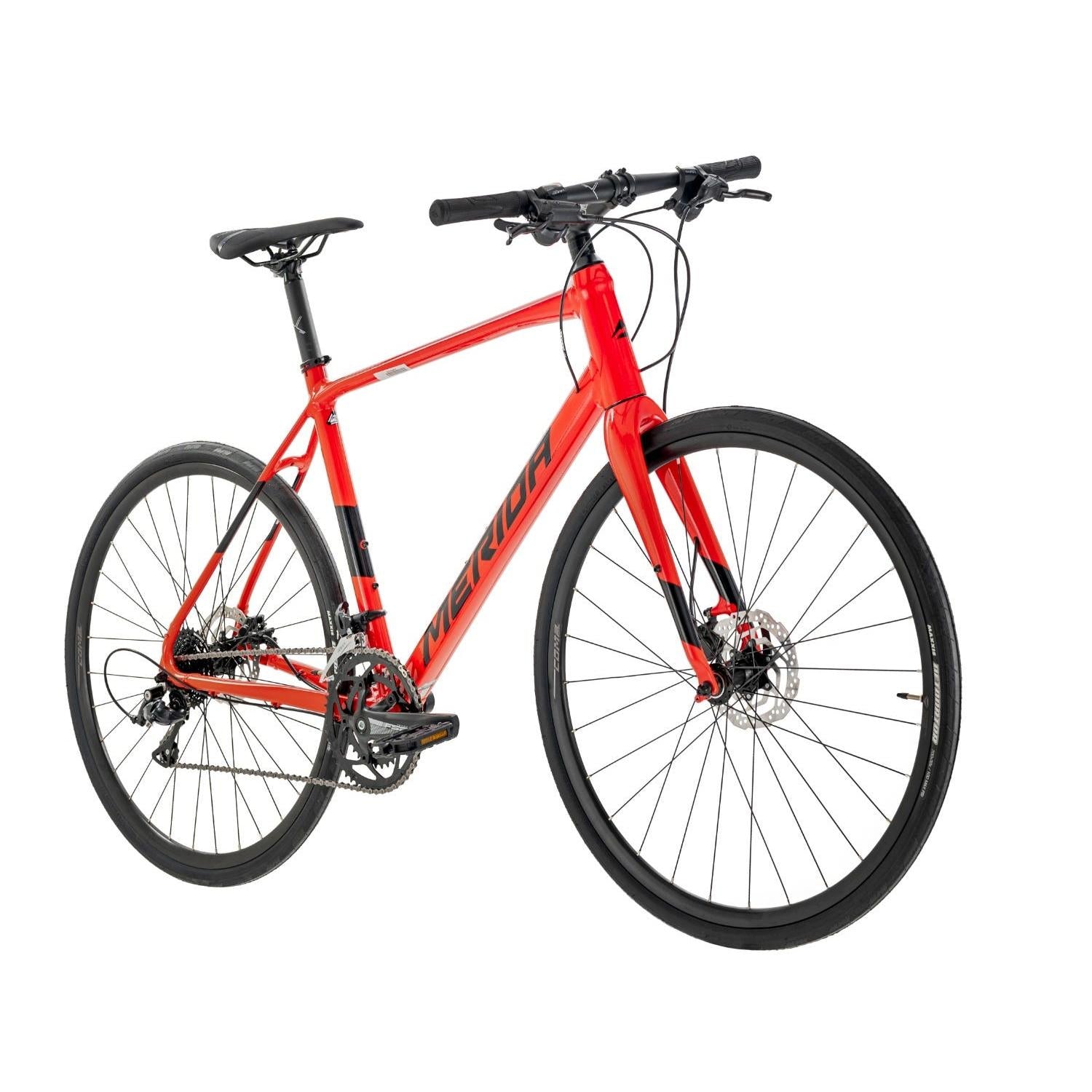 Merida Speeder 200 Flat Bar Road Bike Red