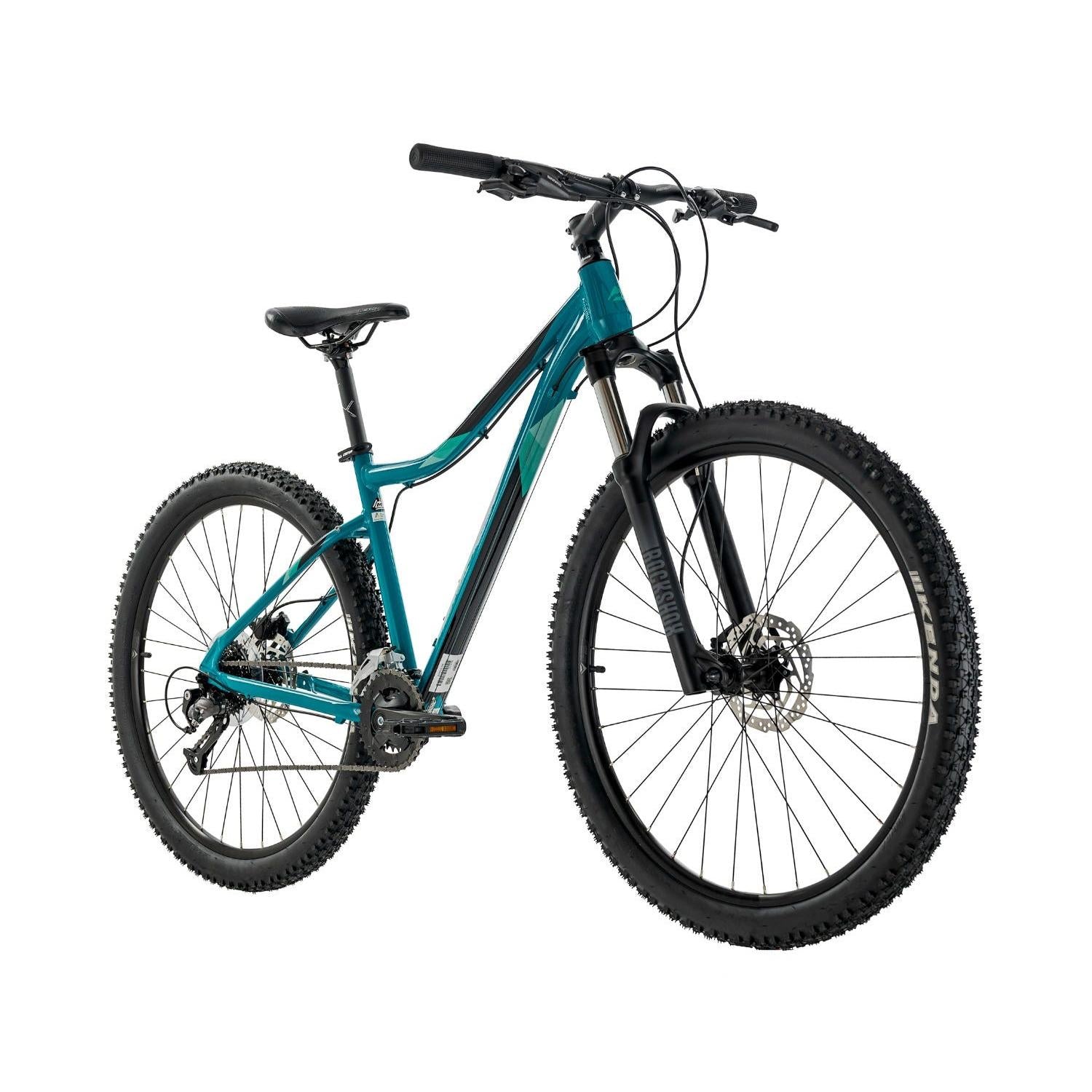 Merida Matts 7.60 Mountain Bike Glossy Teal/Silver-Green/Black