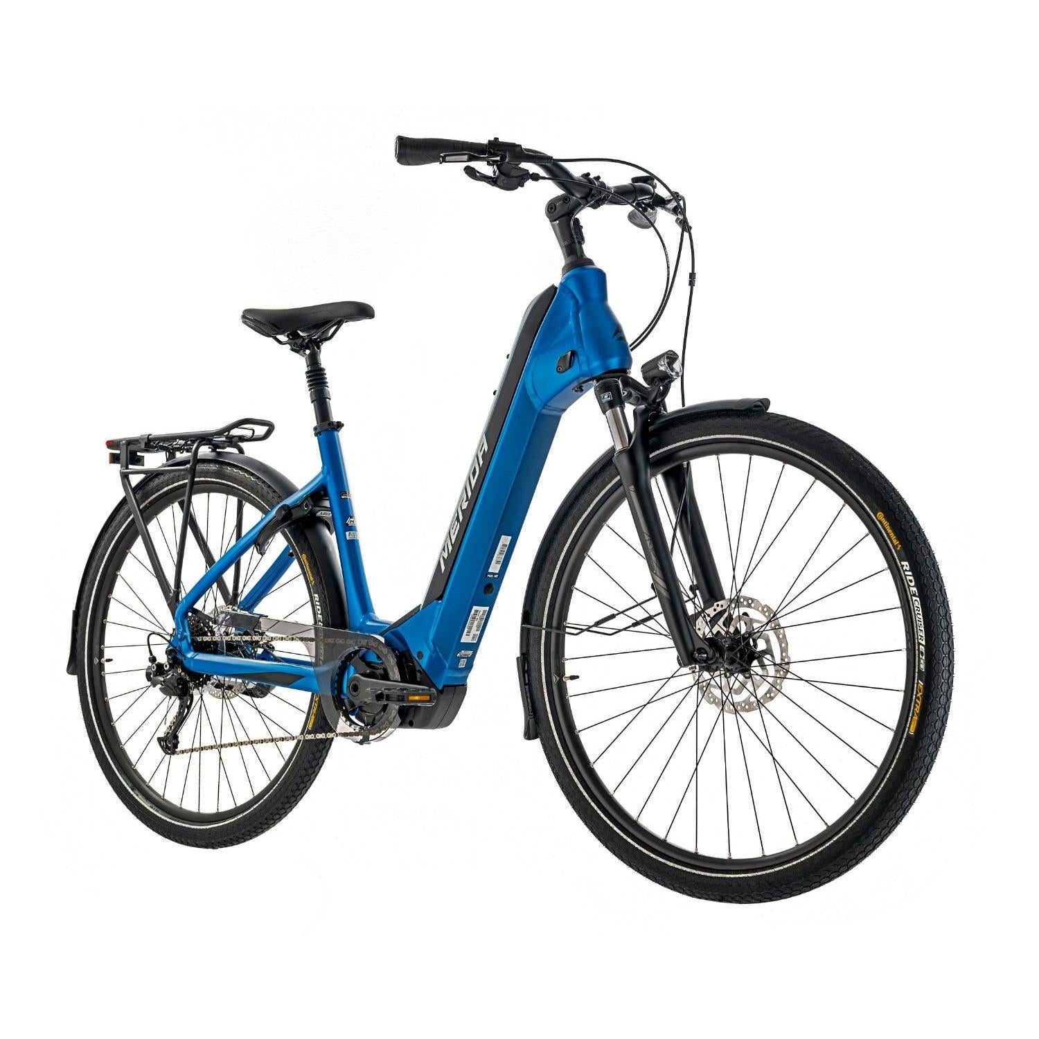Merida eSpresso City 400 EQ 504Wh Electric Hybrid Bike Silk Blue/Black
