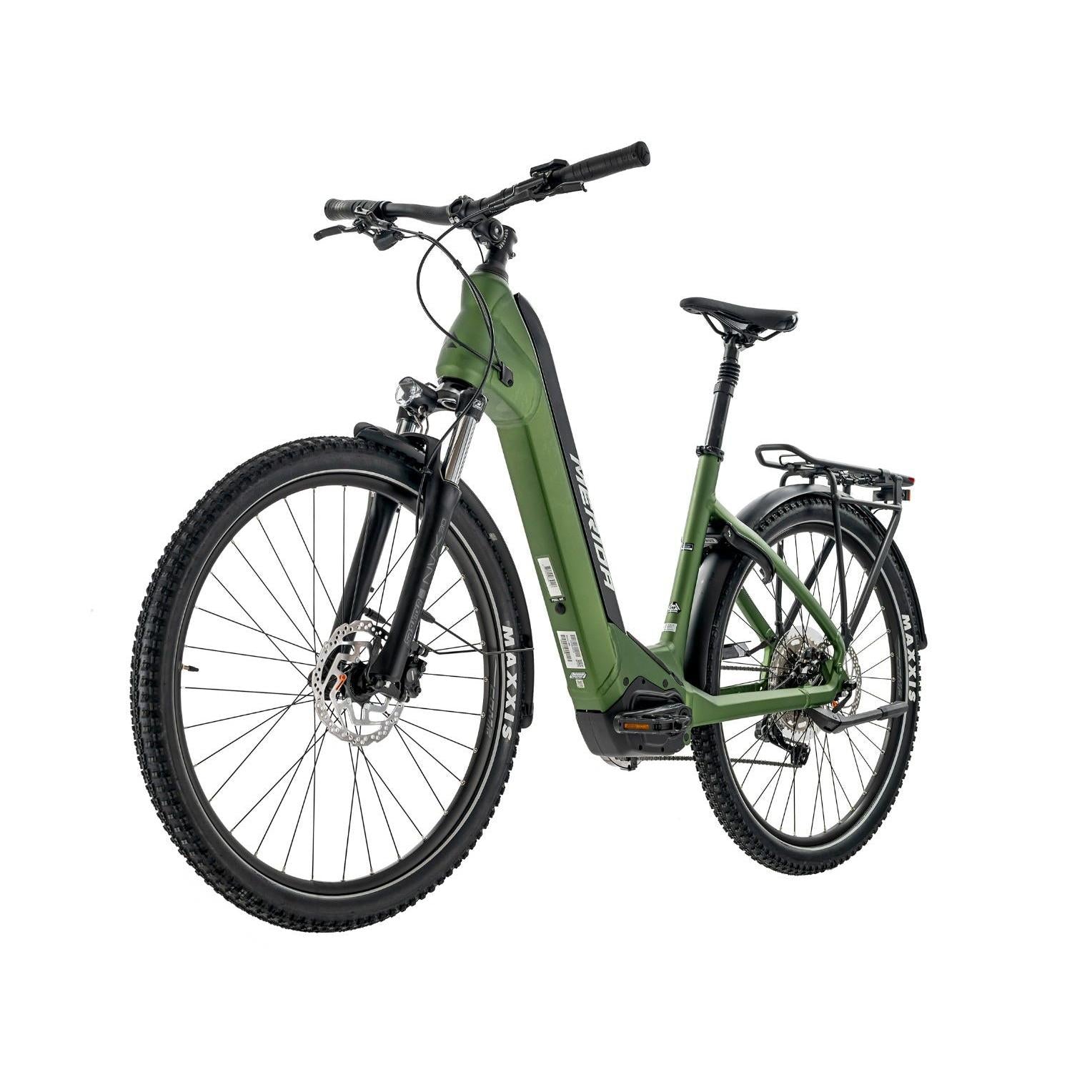Merida eSpresso CC 400 EQ 630Wh Electric Hybrid Bike Matt Fog Green/Black