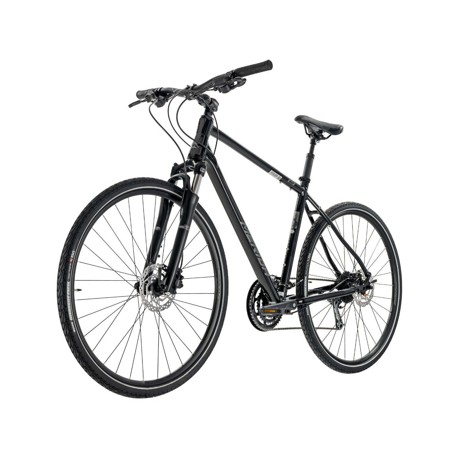 Merida Crossway 100 Hybrid Bike Black/Silver