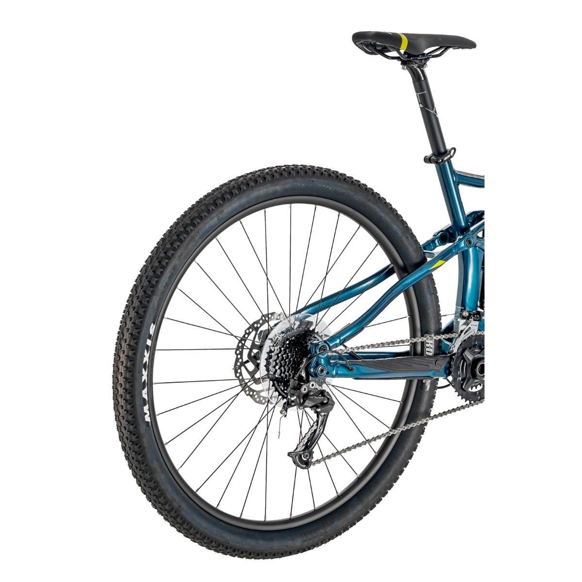 Merida One-Twenty RC 300 Dual Suspension Mountain Bike Teal-Blue/Lime